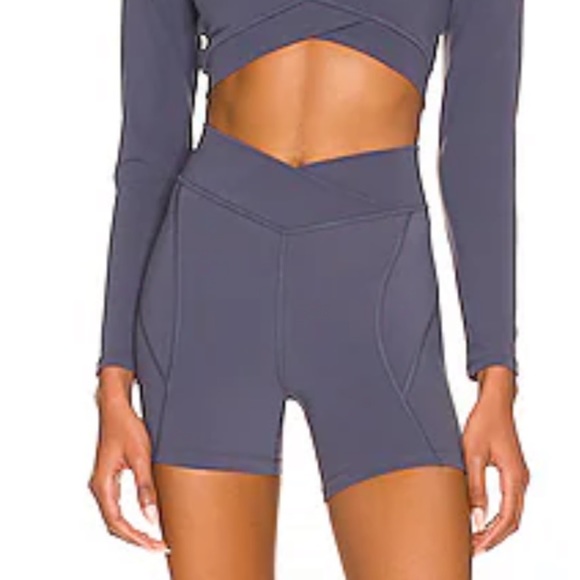 L*space slate Carter bike shorts size small